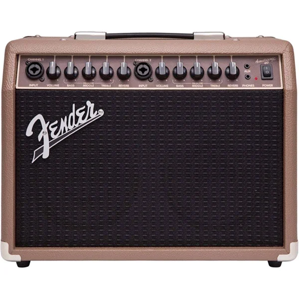 Fender Acoustasonic 40 Acoustic Guitar Amplifier - 40 W - Brown