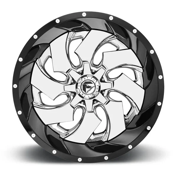 20x9 Chrome Wheel Fuel Cleaver (D240) 8x180 20