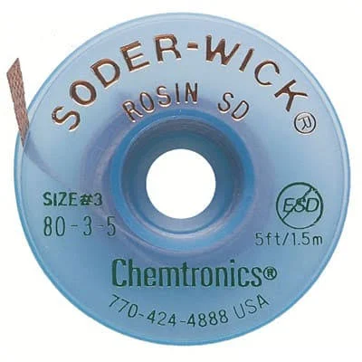 Chemtronics 80-3-5 Desoldering Braid - Wick