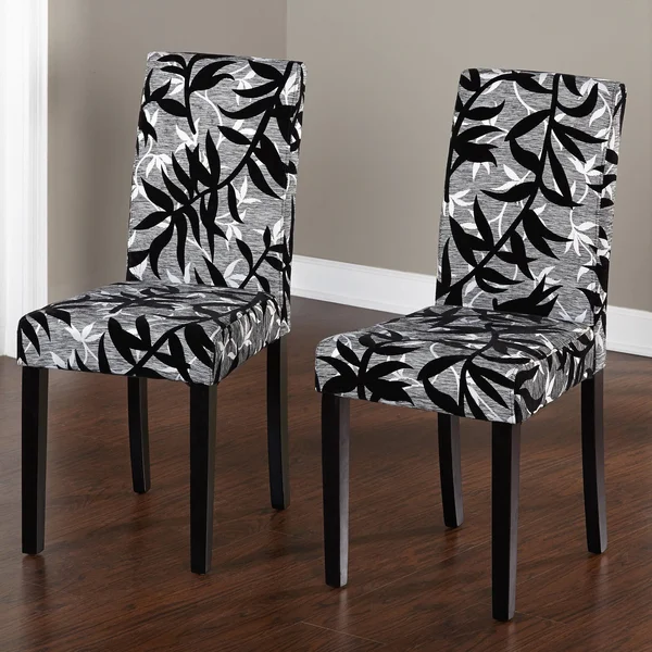 Leaf Print Parson Chair, Set of 2