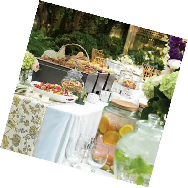 Sterno 70102 Windguard Chafing Dish Frame, Silver Vein