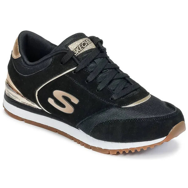 Skechers Women's Sunlite Revival Sneaker, Size: 7, Black
