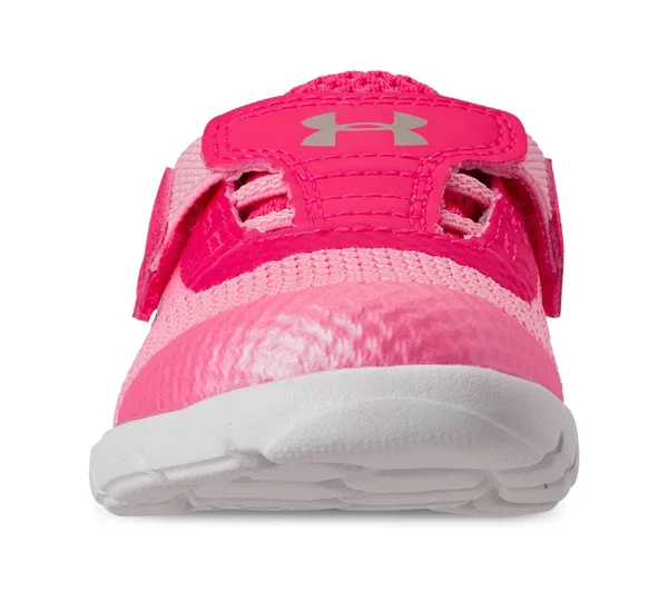 Under Armour G Inf Surge RN - Girls 7 Toddler Pink Sneaker Medium