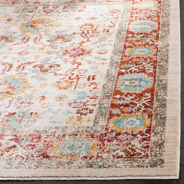 Safavieh SUT405L Sutton Ivory - Brick Area Rug - 9& x 13&