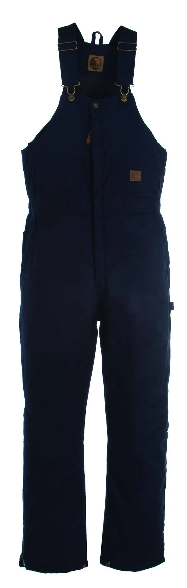 Berne Men's Deluxe Twill Insulated Bib Overall Navy - XL/Tall