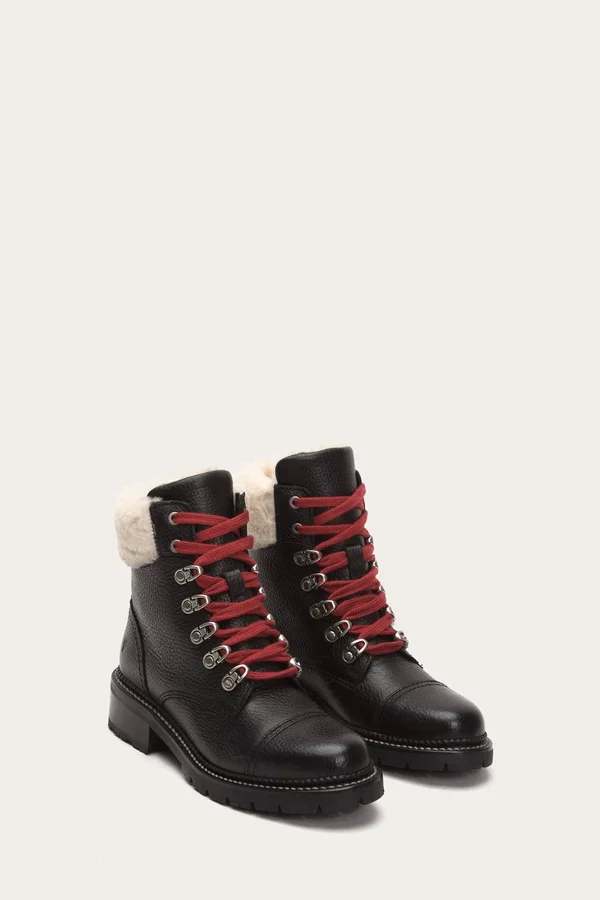 Frye - Samantha Hiker, 5.5 US, Black